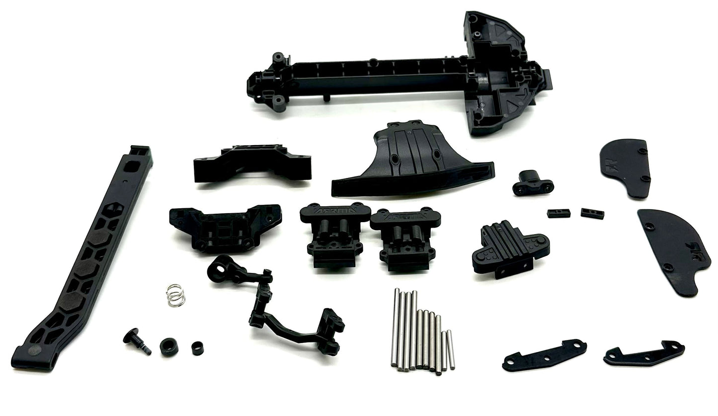 Arrma MINI KRATON 3S - Plastic Set, bumpers, top deck, pins, braces ARA2508S