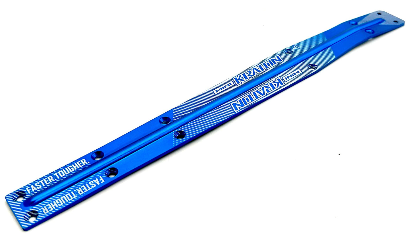 Arrma MINI KRATON 3S - BASH BAR, Aluminum chassis annodized Blue ARA2508S