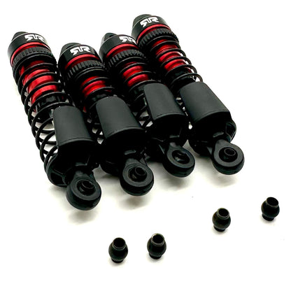 Arrma MINI KRATON 3S - Shocks & springs (set of 4) aluminum RED ARA2508S