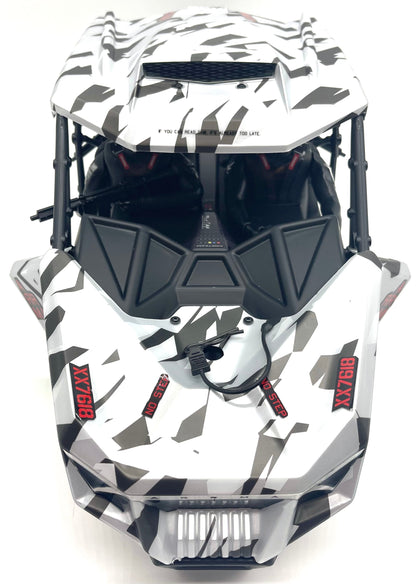 Arrma FIRETEAM 6s BLX  - Roll Cage, Body Panels and Guards (White Camo ARA7618