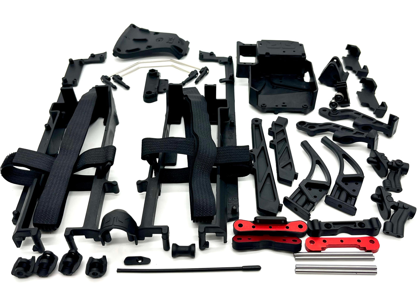 Arrma LIMITLESS 120 8s - Battery Tray Sway Bars Diffuser support brace pin ARA7816