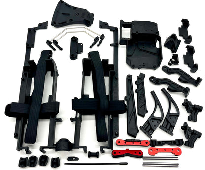 Arrma LIMITLESS 120 8s - Battery Tray Sway Bars Diffuser support brace pin ARA7816