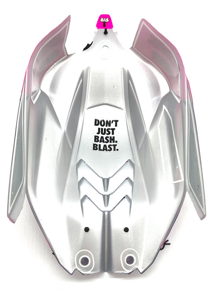 Arrma Typhon TLR - BODY Shell (6s Pink/Purple polycarbonate cover & Pins ARA8406