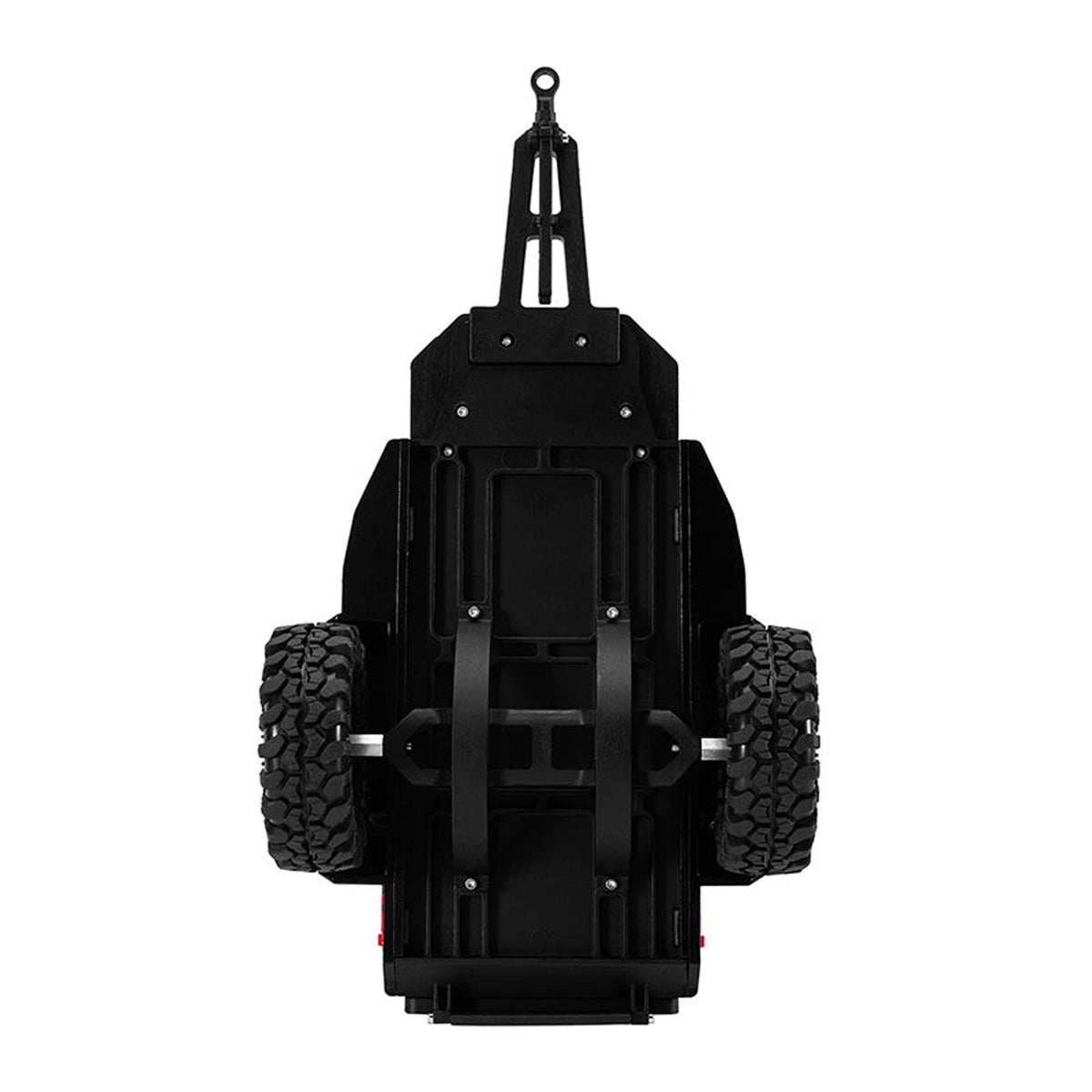 1/24 - 1/18 Off-Road Camping Trailer, Black/Red