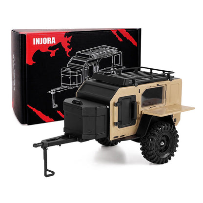 1/24 - 1/18 Off-Road Camping Trailer, Sandy Taupe