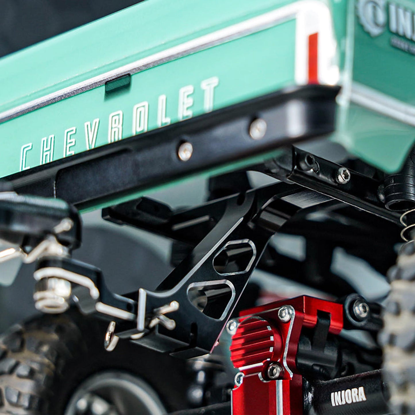 Aluminum Trailer Tow Hitch, 1/24 Axial SCX24