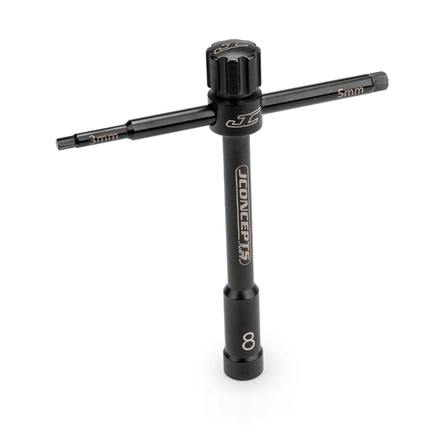 Multi-Wrench, Black, 8mm (Glow Plug), 3mm/5mm Wrench