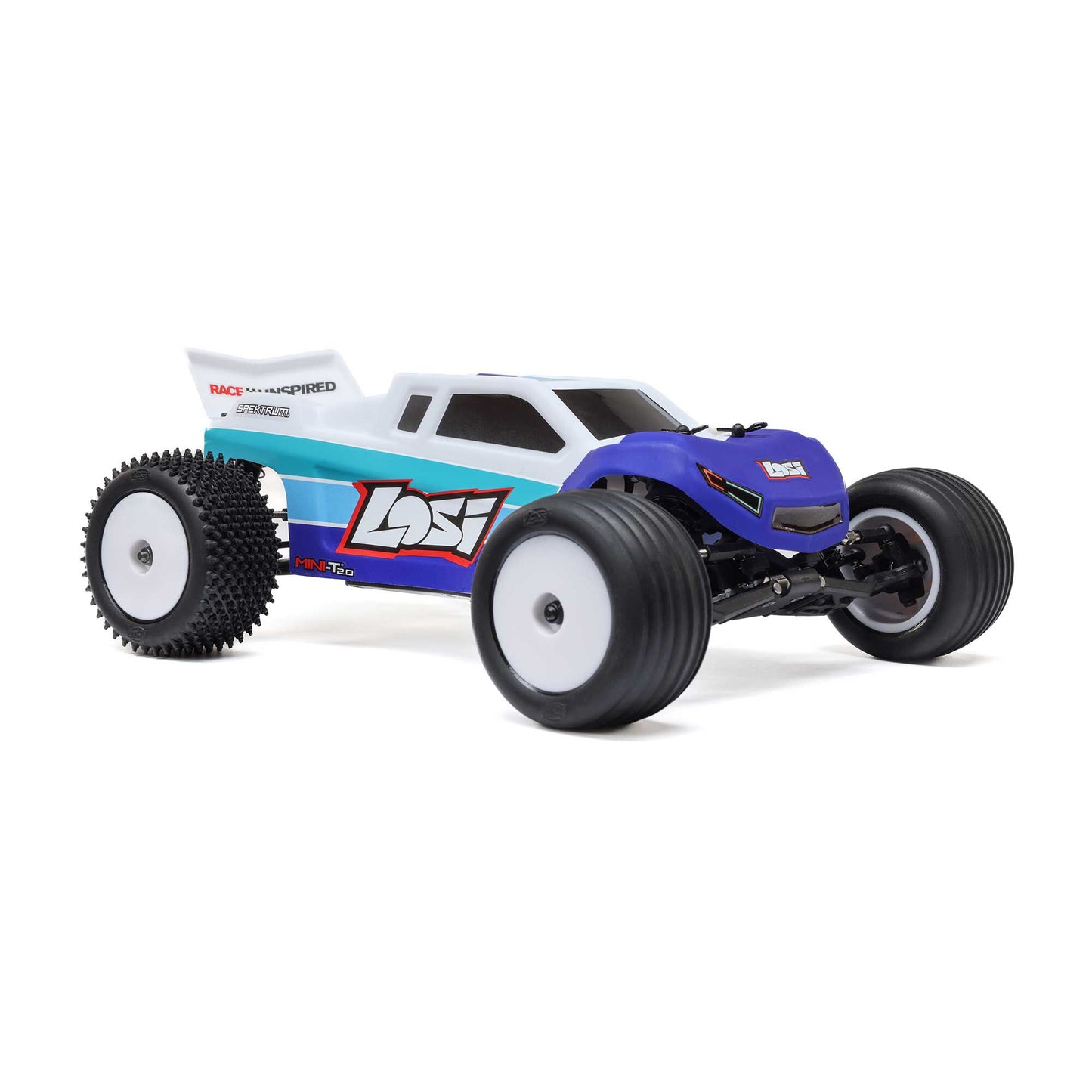 Losi 1/18 Mini-T 2.0 2S 2WD RTR Brushless Stadium Truck (Battery & Charger included) Blue