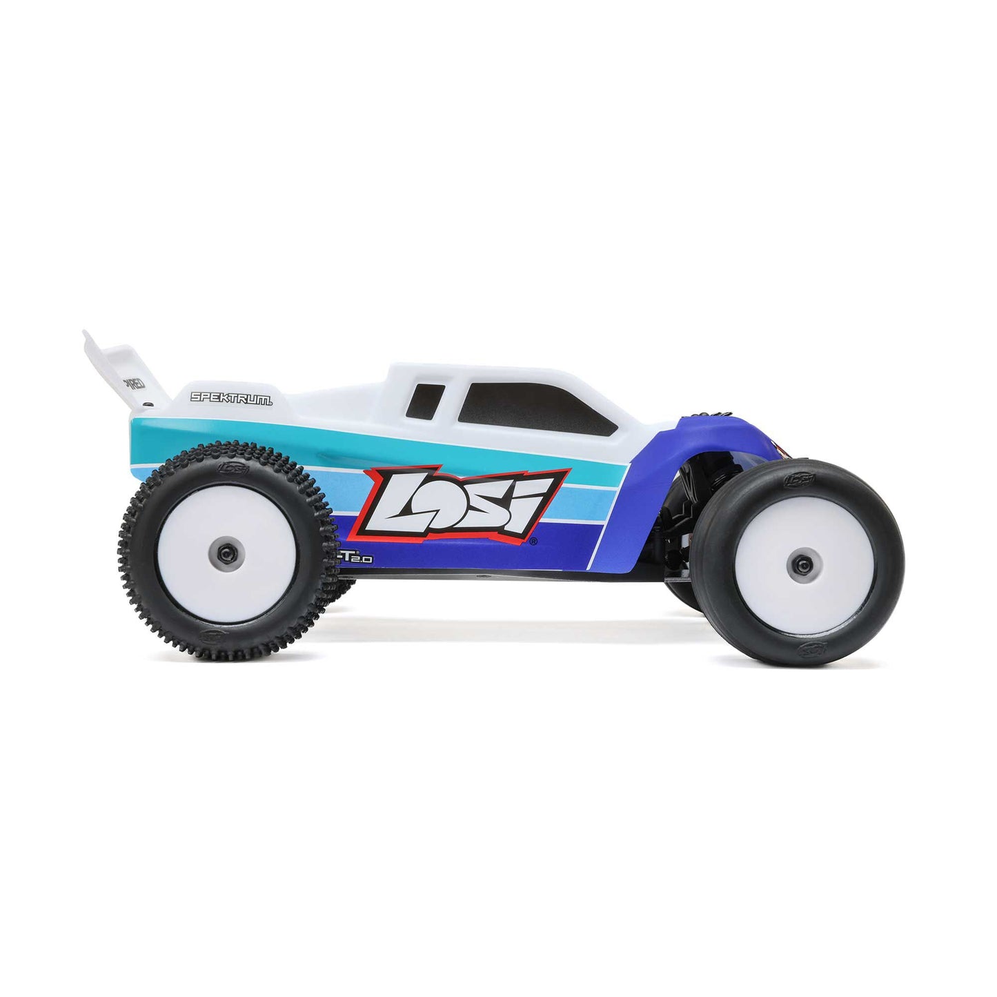 Losi 1/18 Mini-T 2.0 2S 2WD RTR Brushless Stadium Truck (Battery & Charger included) Blue
