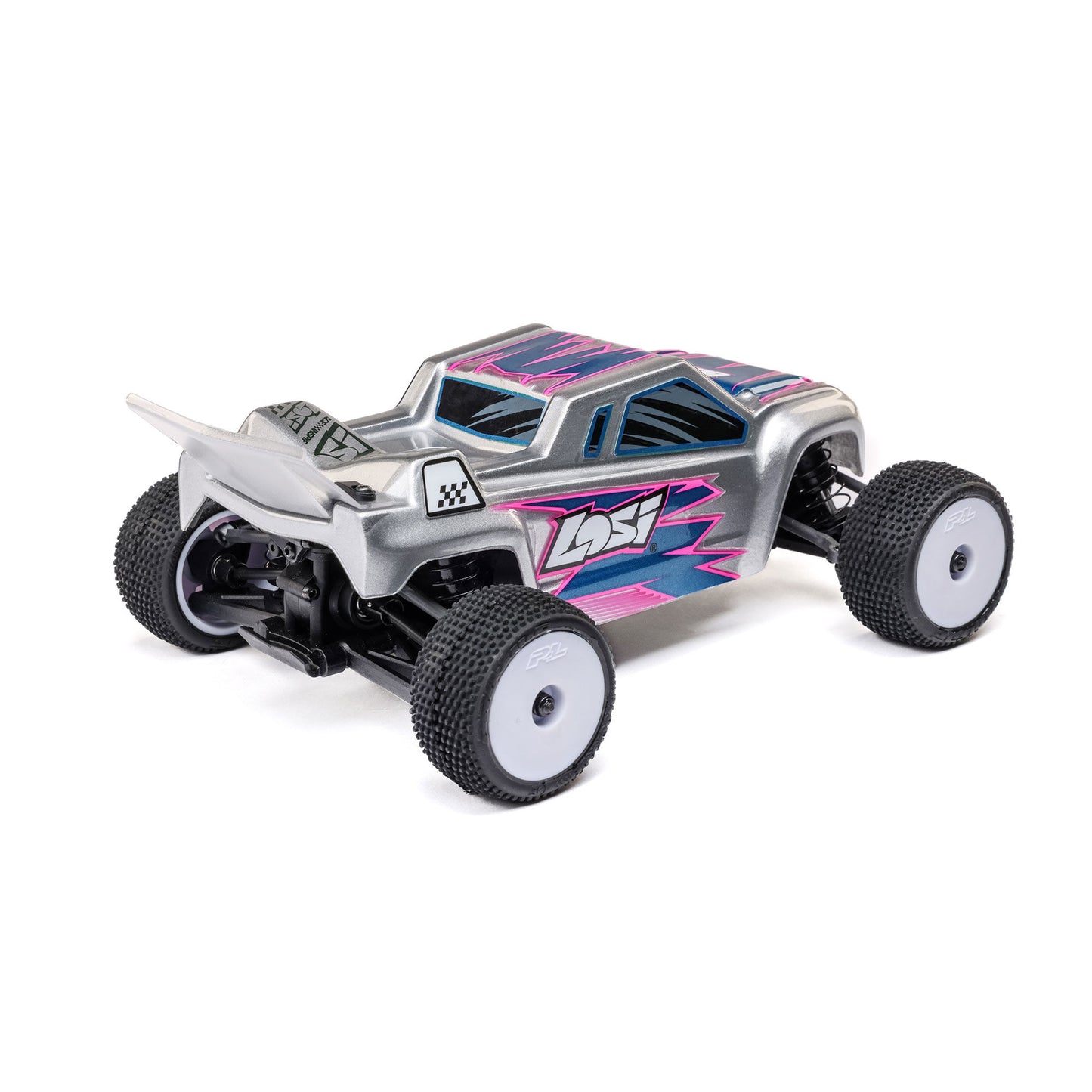 Micro-T 1/28 2WD Silver RTR