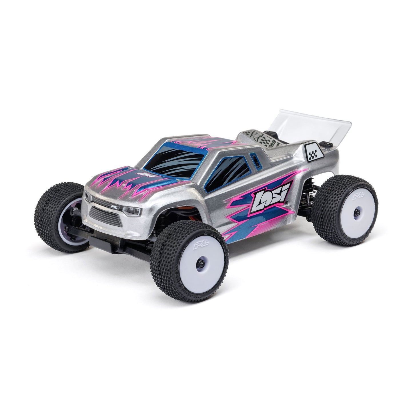 Micro-T 1/28 2WD Silver RTR