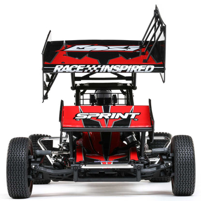 22S Sprint, RTR with Battery and Charger, Red: 1/10 2WD