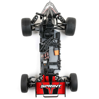 22S Sprint, RTR with Battery and Charger, Red: 1/10 2WD
