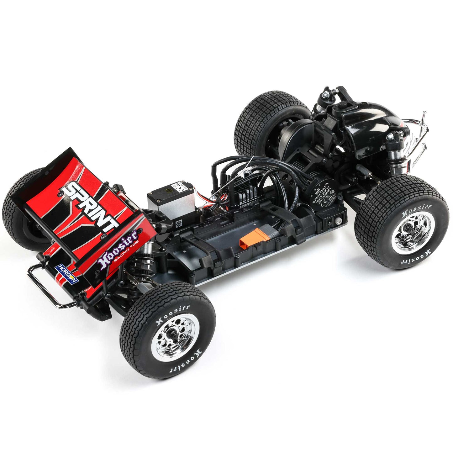 22S Sprint, RTR with Battery and Charger, Red: 1/10 2WD