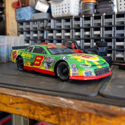 Losi 1/12 Asphalt Late Model RC Race Car Dale Earnhardt Jr. No. 8 2025 Sun Drop Chevrolet ZL1 2S AWD On-Road (Battery & Charger Included), Green