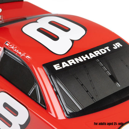 Losi 1/12 Asphalt Late Model RC Race Car Dale Earnhardt Jr. No. 8 2025 Budweiser Chevrolet ZL1 2S AWD On-Road (Battery & Charger Included), Red