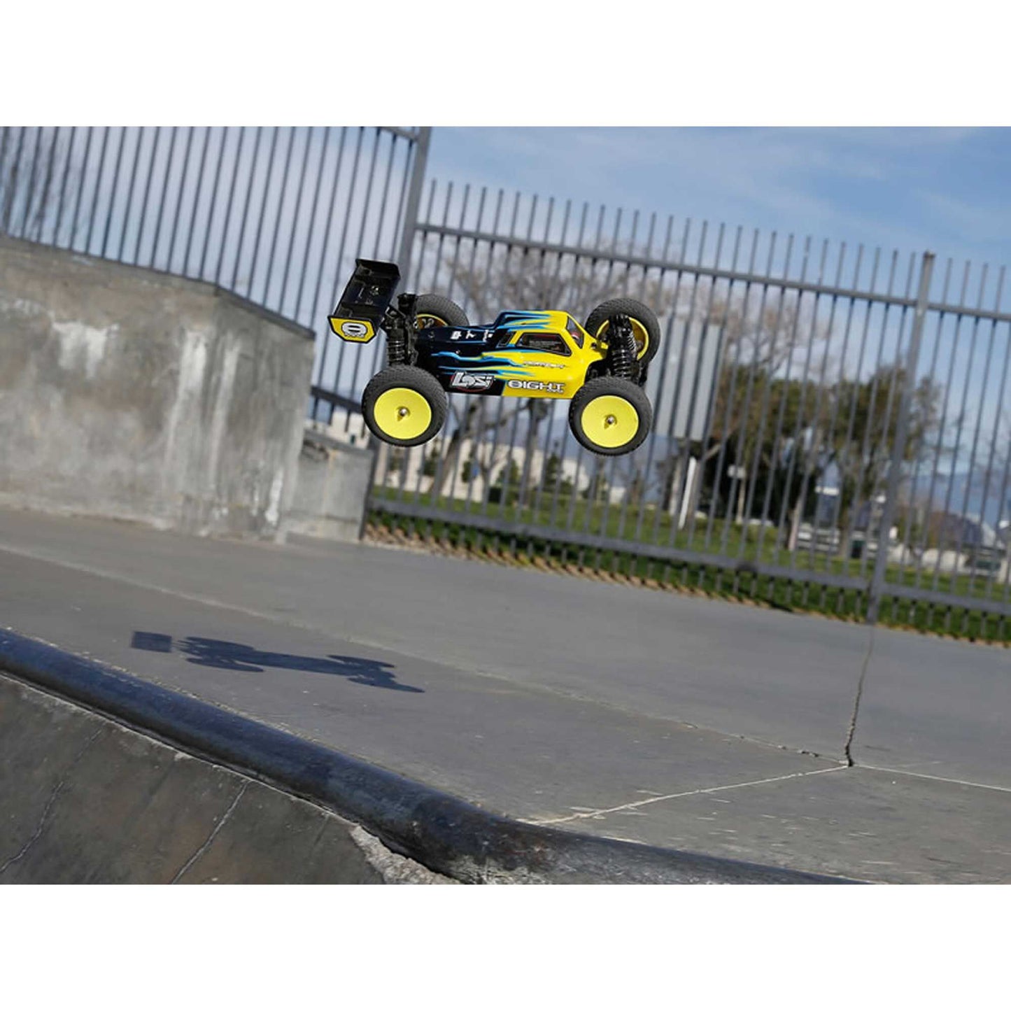 Losi 1/14 Mini 8IGHT 4WD Buggy RTR with with AVC, Blue (International)