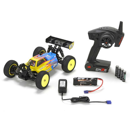 Losi 1/14 Mini 8IGHT 4WD Buggy RTR with with AVC, Blue (International)