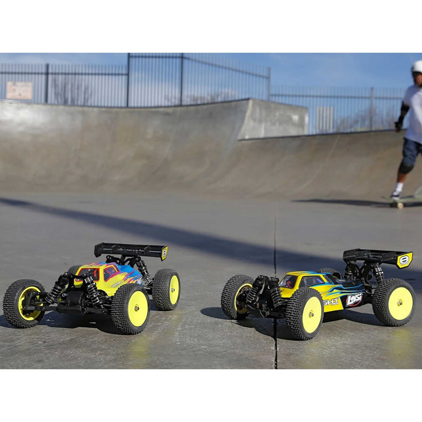 Losi 1/14 Mini 8IGHT 4WD Buggy RTR with with AVC, Blue (International)