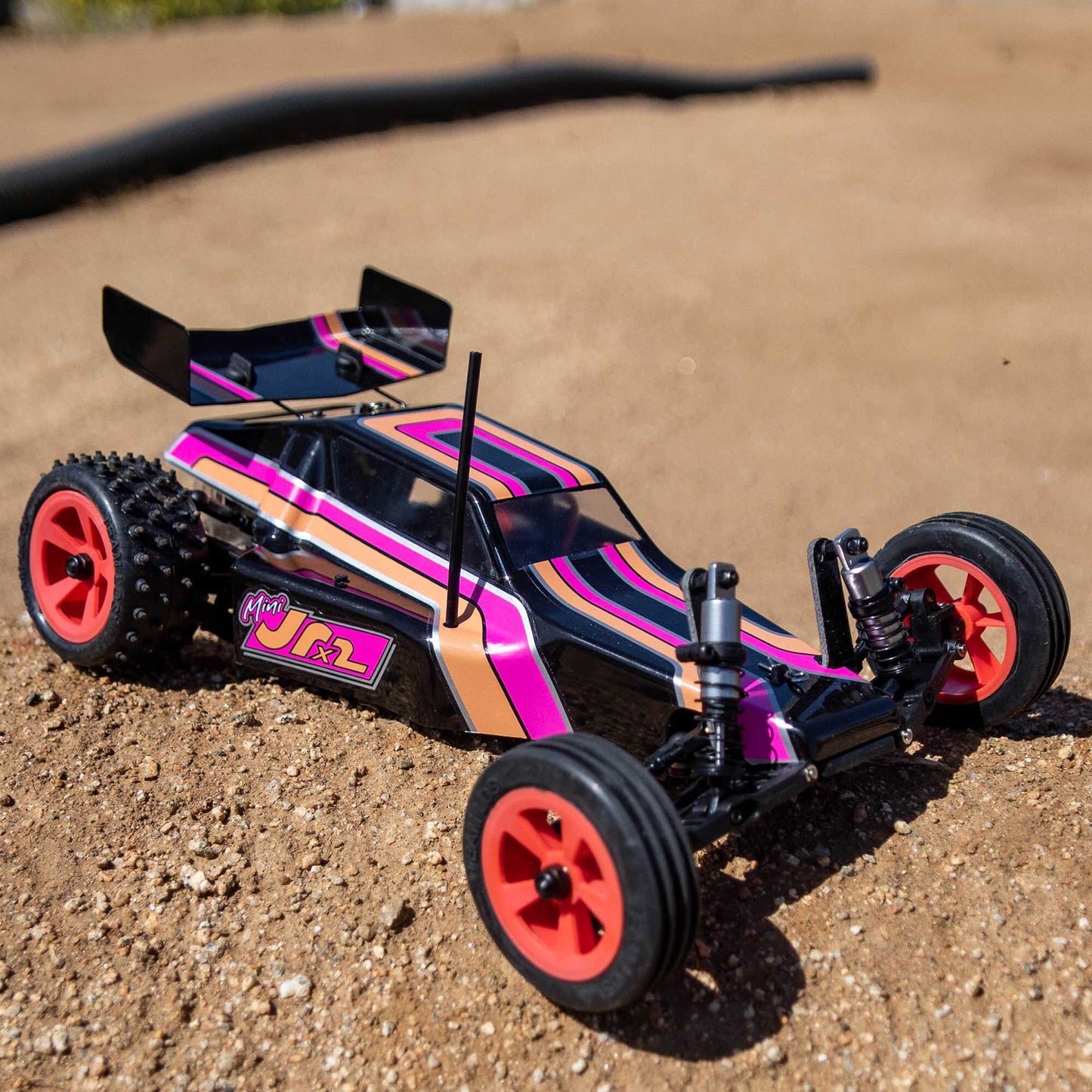 Losi 1/16 Mini JRX2 2WD Buggy Brushed RTR Black