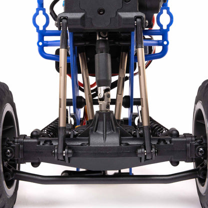 Losi 1/18 Mini LMT Son Uva Digger 2S 4X4 RTR Brushed Monster Truck (Battery & Charger Included), Blue