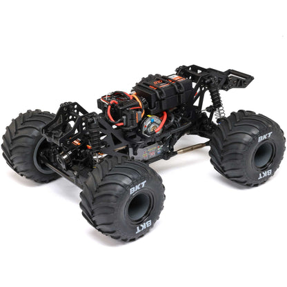 Losi Mini LMT Megalodon 2S 1/18 4X4 Monster Truck RTR Combo, Blue