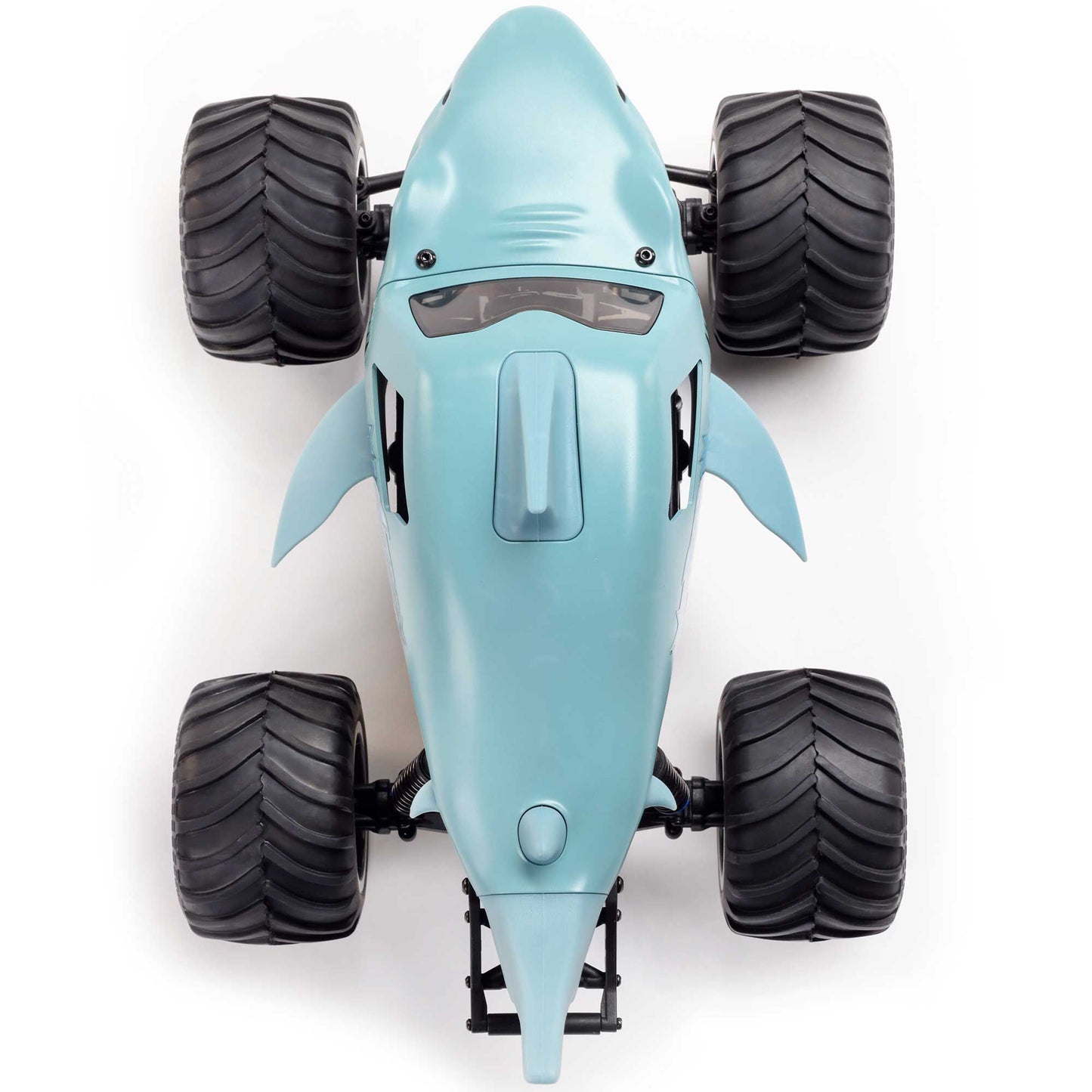 Losi Mini LMT Megalodon 2S 1/18 4X4 Monster Truck RTR Combo, Blue