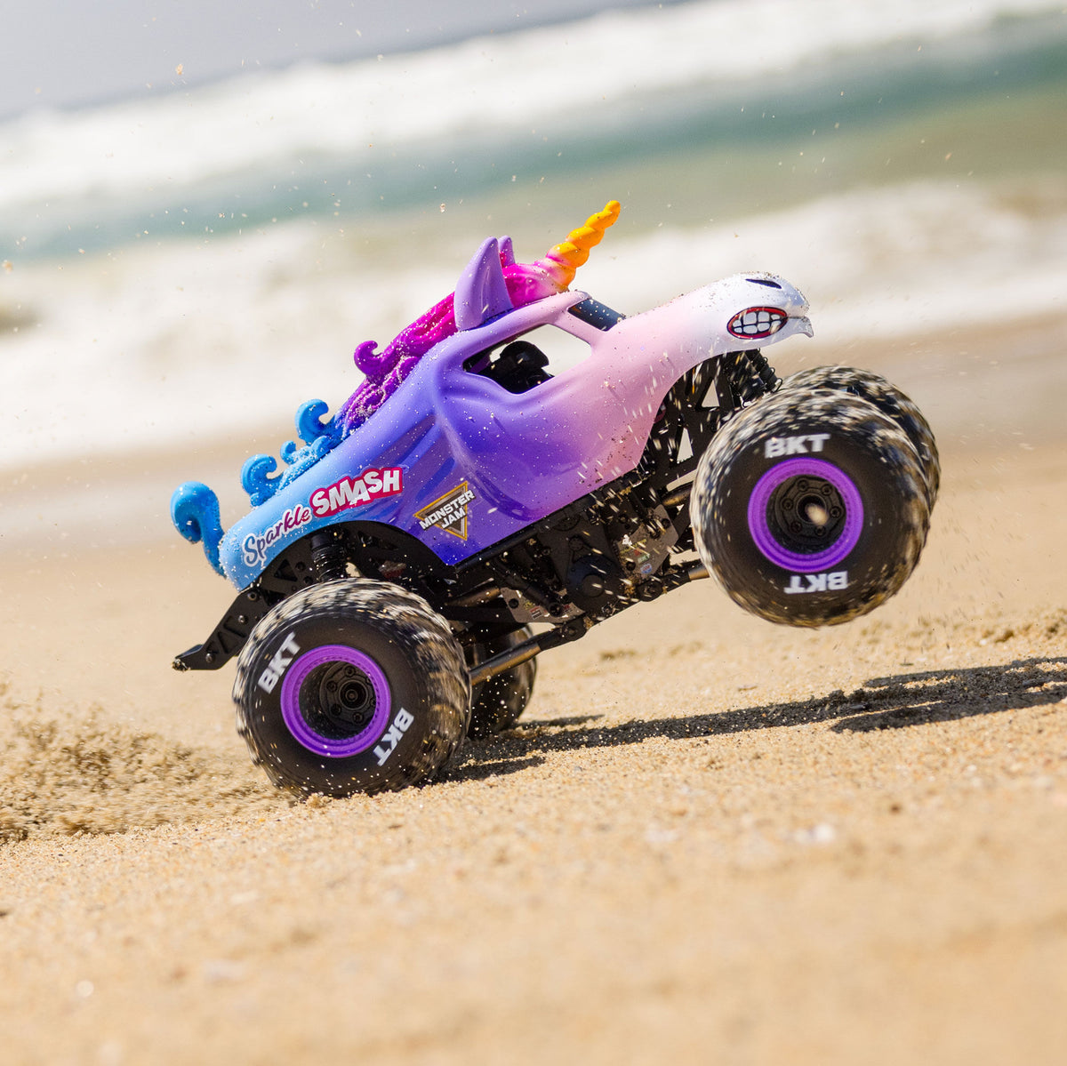 1/18 Mini LMT Sparkle Smash 2S 4X4 RTR Brushed Monster Truck (Battery & Charger Included)