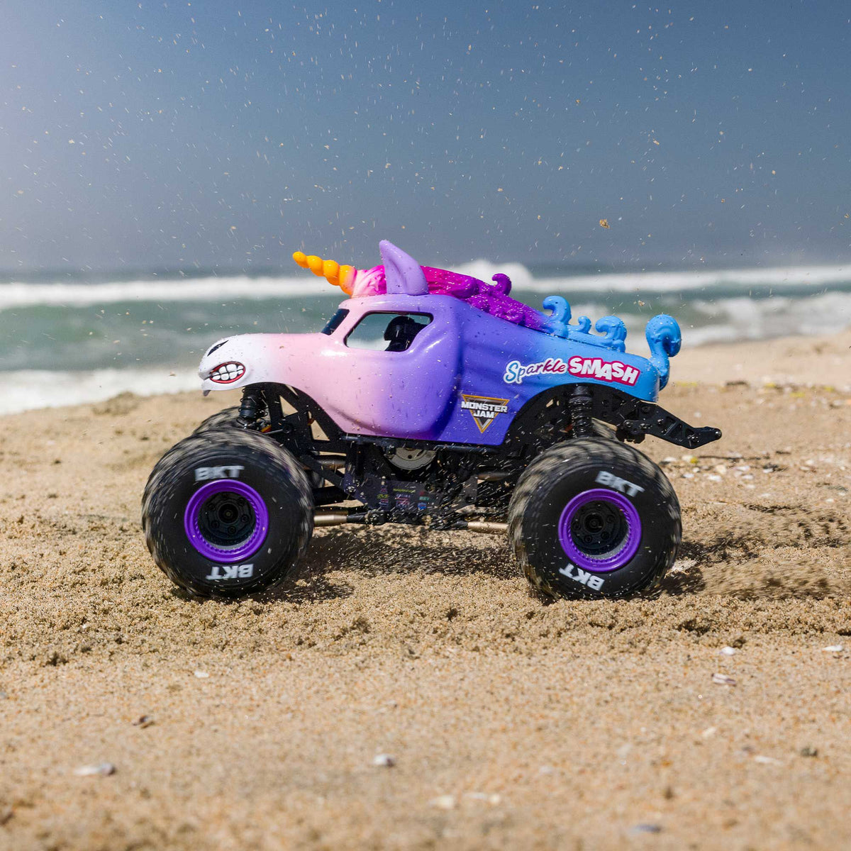 1/18 Mini LMT Sparkle Smash 2S 4X4 RTR Brushed Monster Truck (Battery & Charger Included)