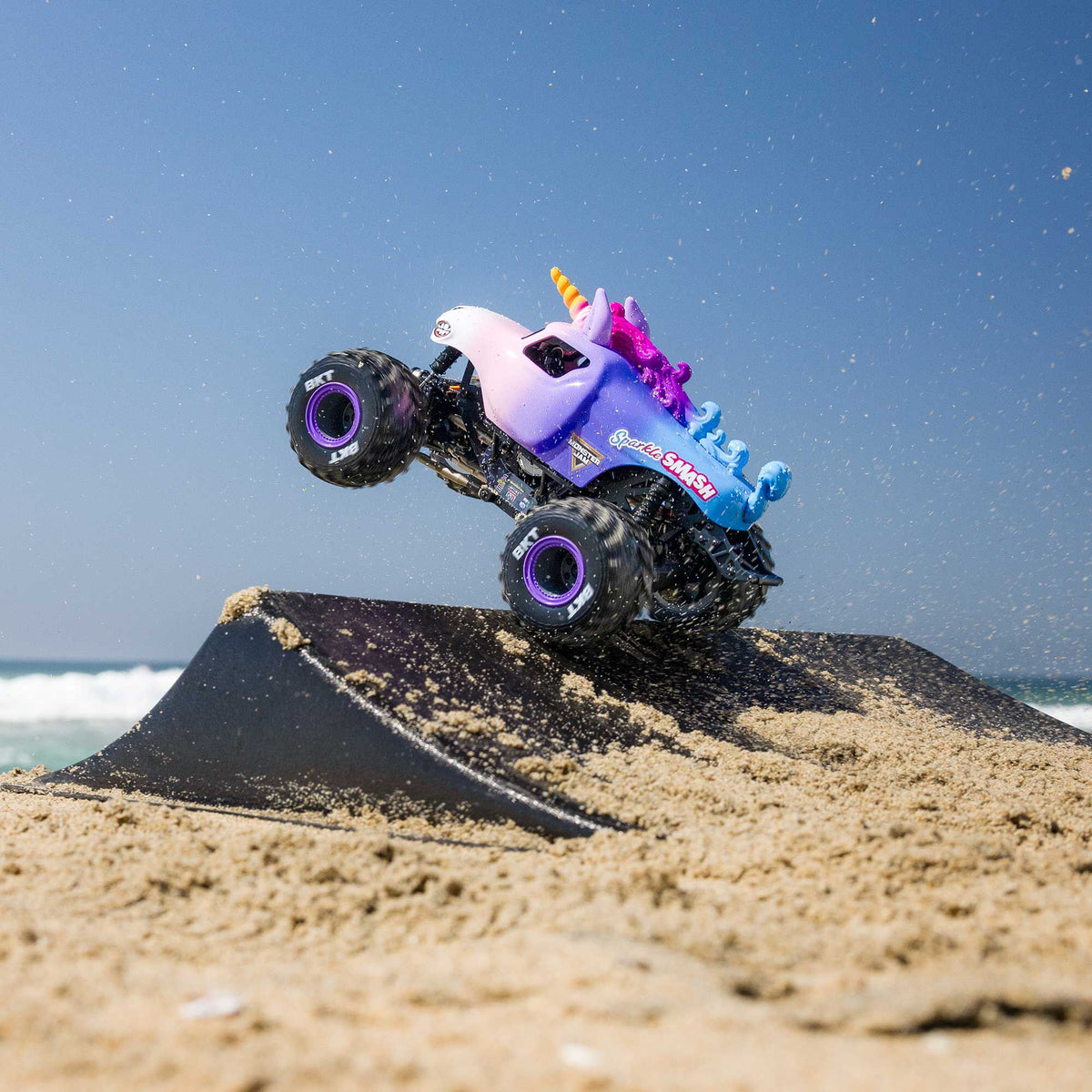 1/18 Mini LMT Sparkle Smash 2S 4X4 RTR Brushed Monster Truck (Battery & Charger Included)