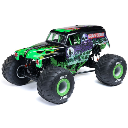 LMT 2.0: 4wd Solid Axle Monster Truck RTR - Grave Digger