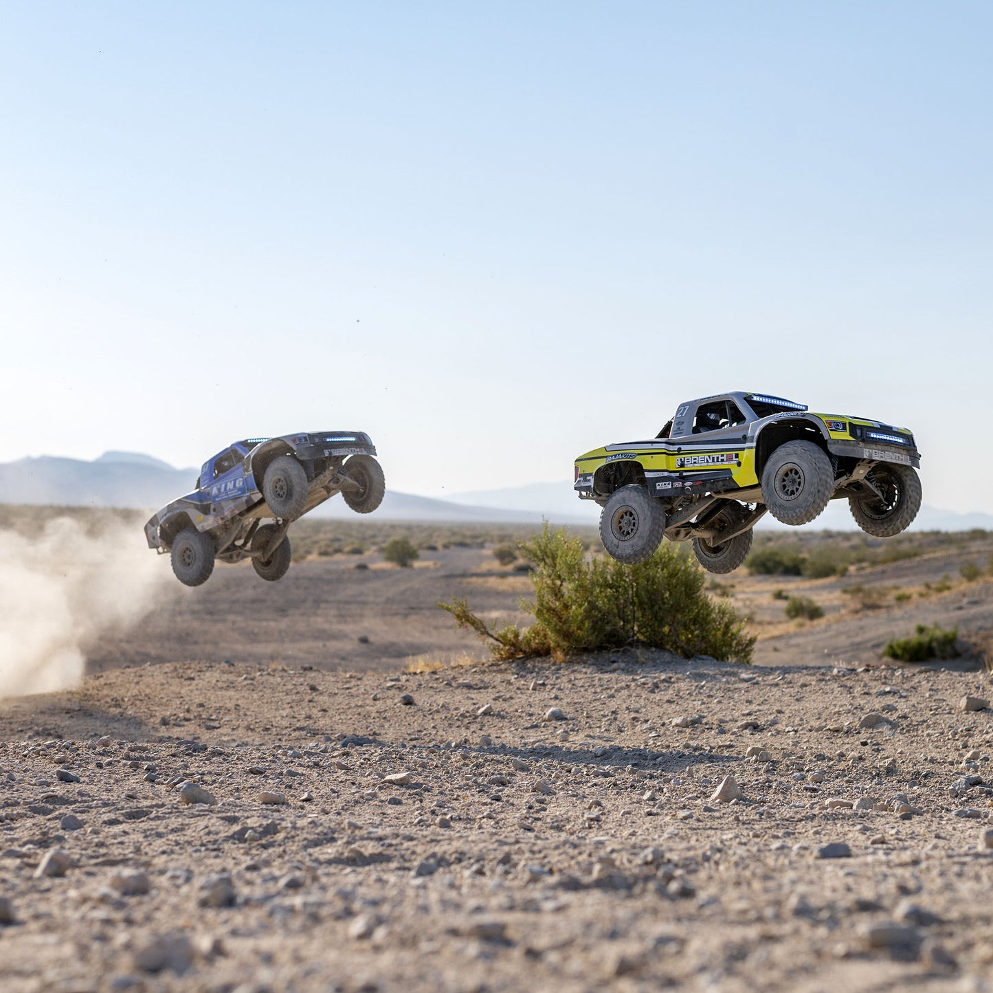 Losi 1/6 Super Baja Rey Brenthel 8S 4X4 RTR Brushless Desert Truck, Yellow