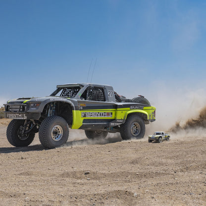 Losi 1/6 Super Baja Rey Brenthel 8S 4X4 RTR Brushless Desert Truck, Yellow