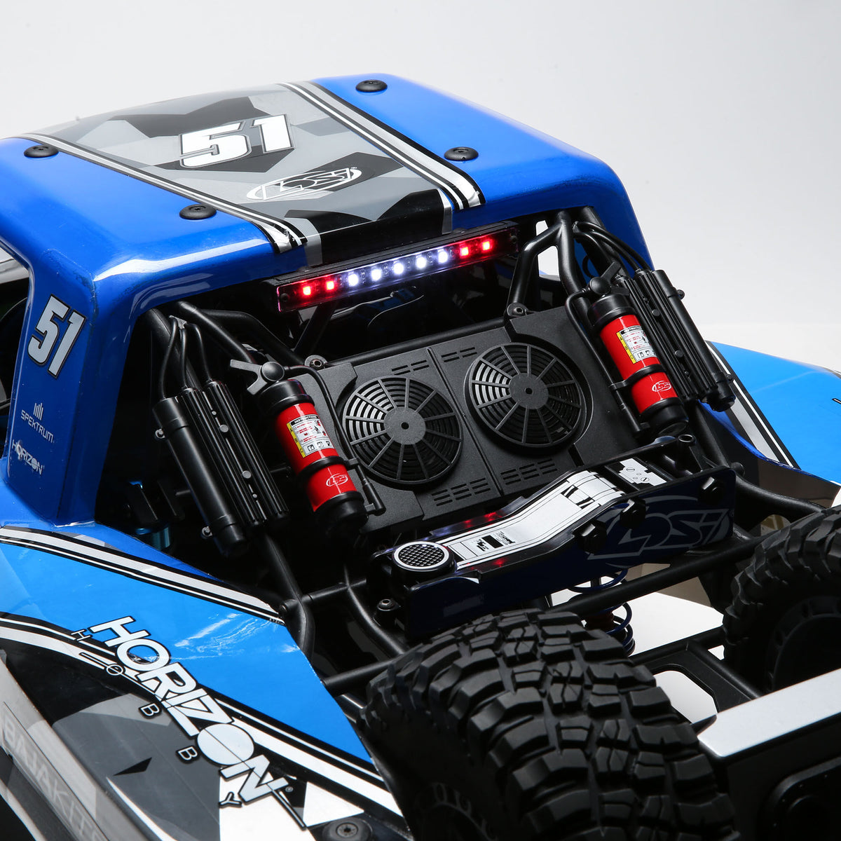Losi 1/6 Super Baja Rey King 8S 4X4 RTR Brushless Desert Truck, Blue