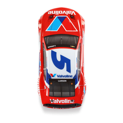 Losi 1/12 NASCAR RC Race Car Kyle Larson No. 5 2025 Valvoline Chevrolet ZL1 2S AWD RTR Brushed On-Road (Battery & Charger Included), Red