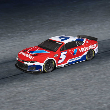 Losi 1/12 NASCAR RC Race Car Kyle Larson No. 5 2025 Valvoline Chevrolet ZL1 2S AWD RTR Brushed On-Road (Battery & Charger Included), Red