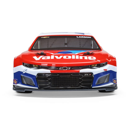 Losi 1/12 NASCAR RC Race Car Kyle Larson No. 5 2025 Valvoline Chevrolet ZL1 2S AWD RTR Brushed On-Road (Battery & Charger Included), Red