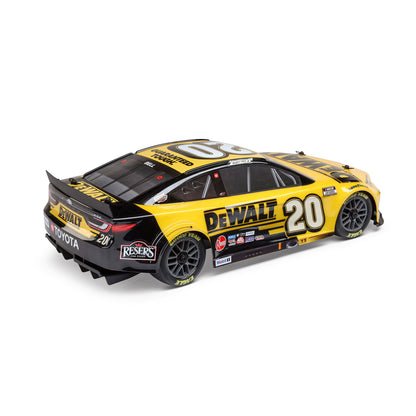Losi 1/12 NASCAR RC Race Car Christopher Bell? No. 20? 2025 DEWALT Toyota Camry XSE 2S AWD RTR Brushed On-Road (Battery & Charger Included), Yellow