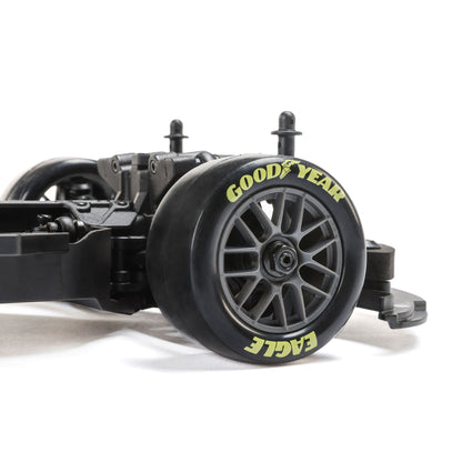 Losi 1/12 NASCAR RC Race Car Joey Logano No. 22 2025 Shell-Pennzoil Ford Mustang 2S AWD RTR Brushed On-Road (Battery & Charger Included), Yellow