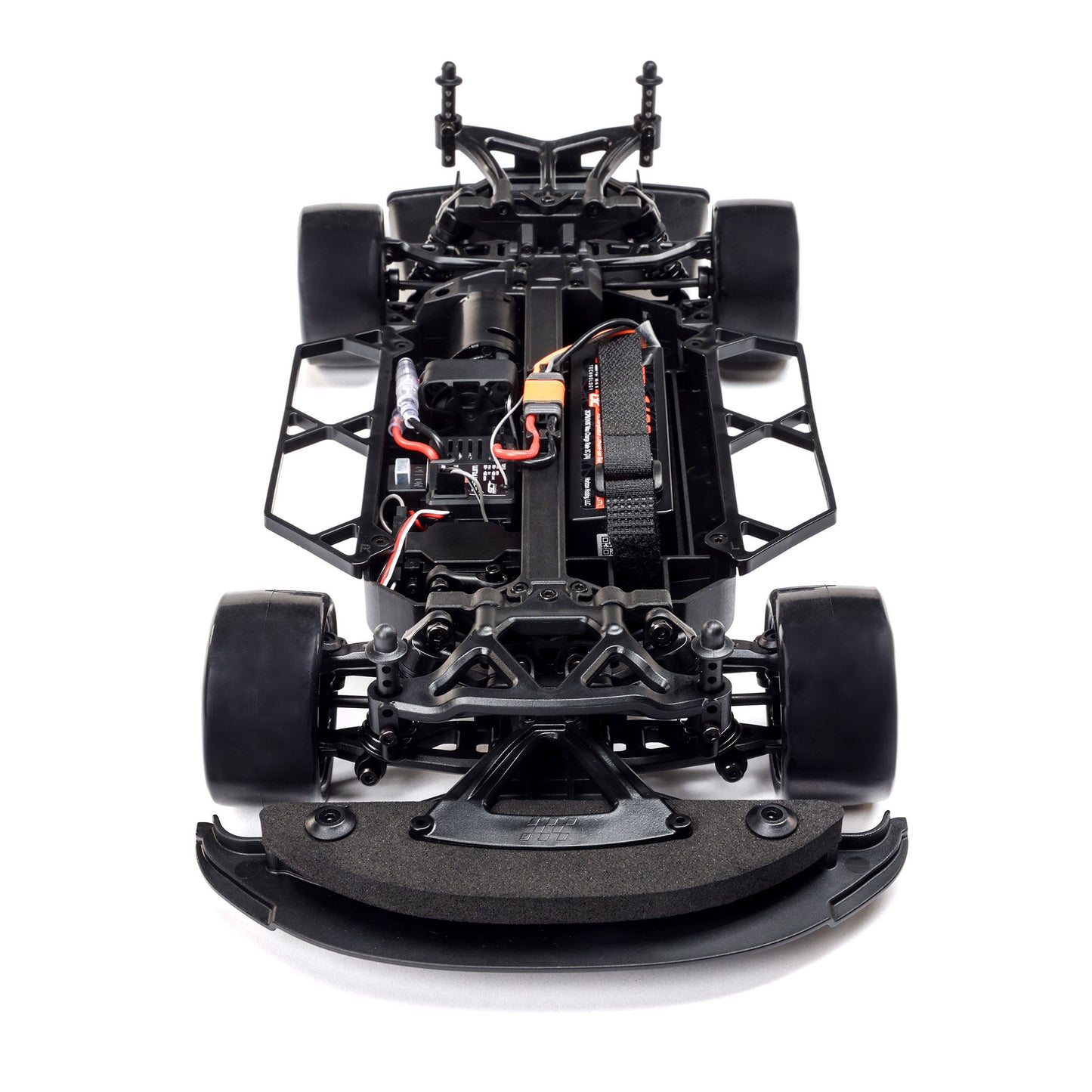 Losi 1/12 NASCAR RC Race Car William Byron No. 24 2025 Raptor Chevrolet ZL1 2S AWD Brushed On-Road (Battery & Charger Included), Black