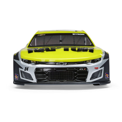 Losi 1/12 NASCAR RC Race Car William Byron No. 24 2025 Raptor Chevrolet ZL1 2S AWD Brushed On-Road (Battery & Charger Included), Black