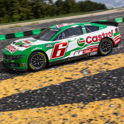 1/12 NASCAR RC Race Car Brad Keselowski No. 6 2026 Castrol Ford Mustang 2S AWD RTR Brushed On-Road (Battery & Charger Included)