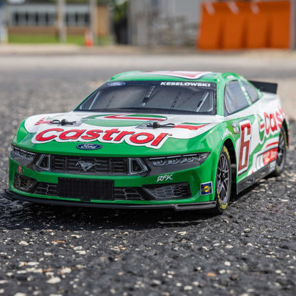 1/12 NASCAR RC Race Car Brad Keselowski No. 6 2026 Castrol Ford Mustang 2S AWD RTR Brushed On-Road (Battery & Charger Included)