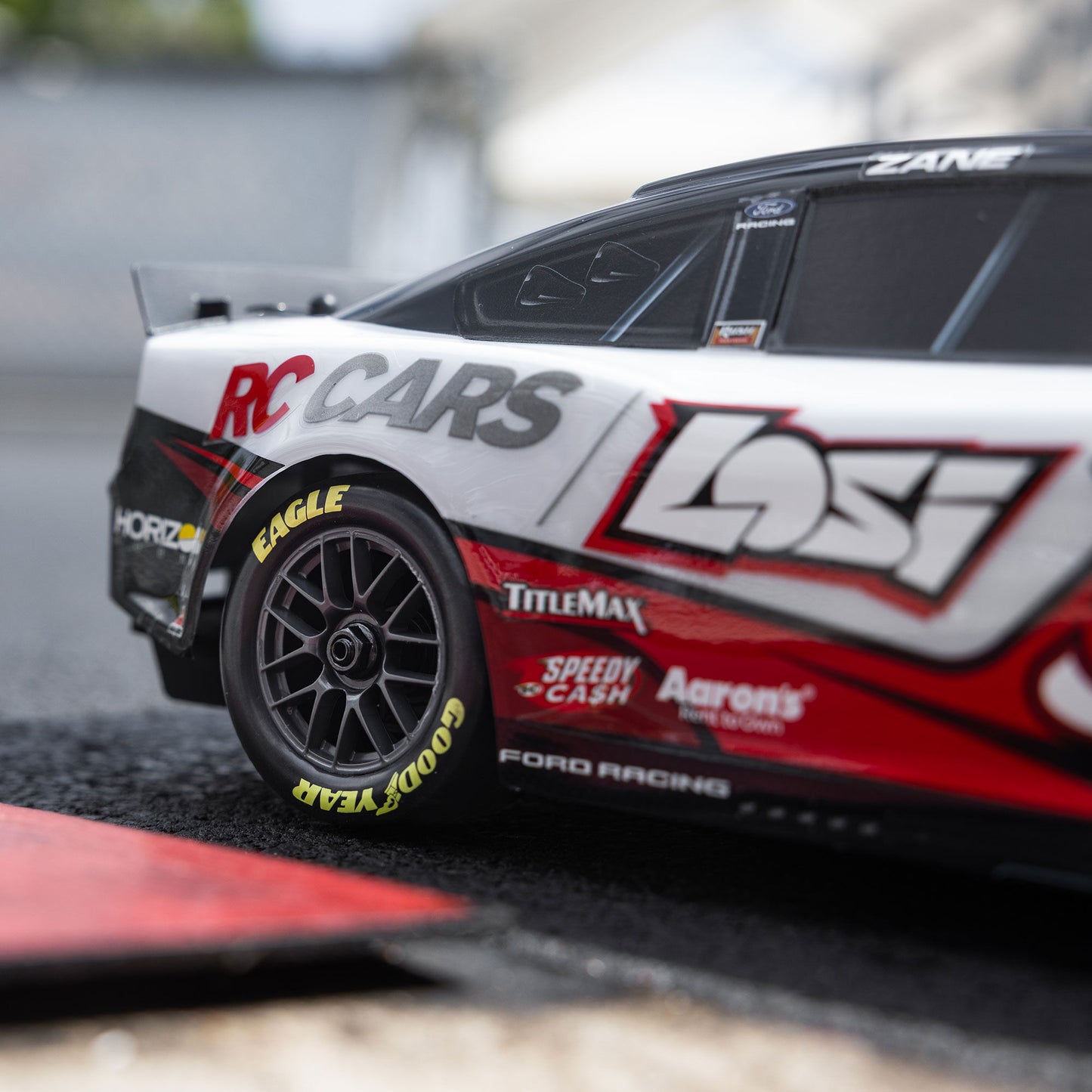 1/12 NASCAR RC Race Car Zane Smith No. 38 2026 Losi Ford Mustang 2S AWD RTR Brushed On-Road (Battery & Charger Included)