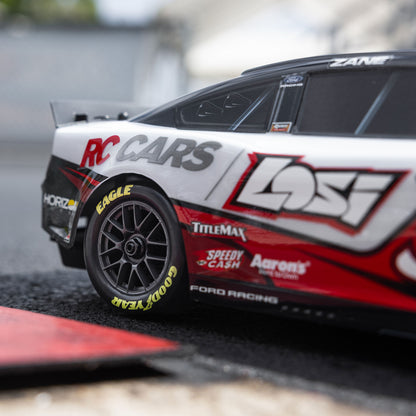 1/12 NASCAR RC Race Car Zane Smith No. 38 2026 Losi Ford Mustang 2S AWD RTR Brushed On-Road (Battery & Charger Included)