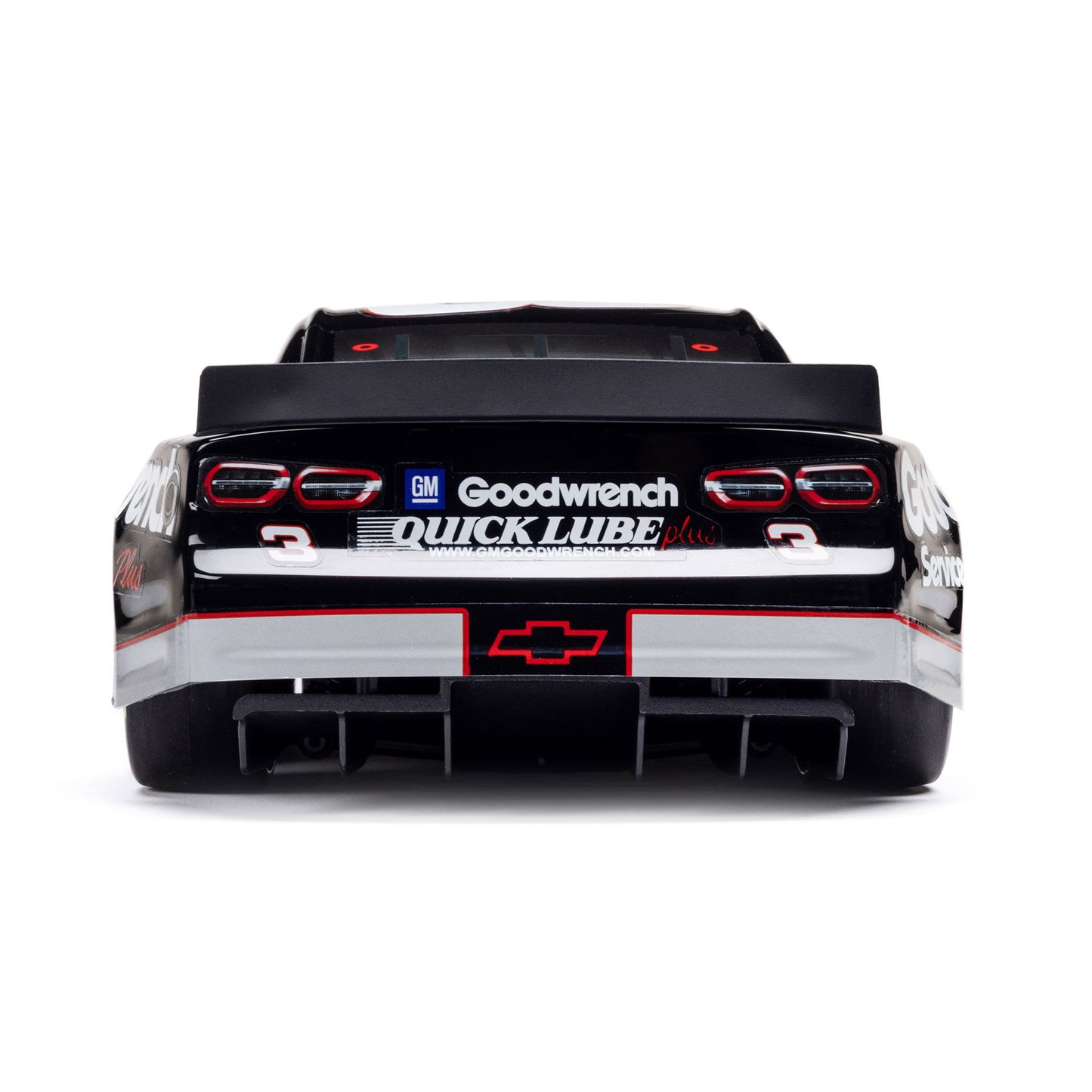 1/12 NASCAR RC Race Car RCR No. 3 GM Goodwrench Chevrolet ZL1 2S AWD RTR Brushed On-Road (Battery & Charger Included), Black
