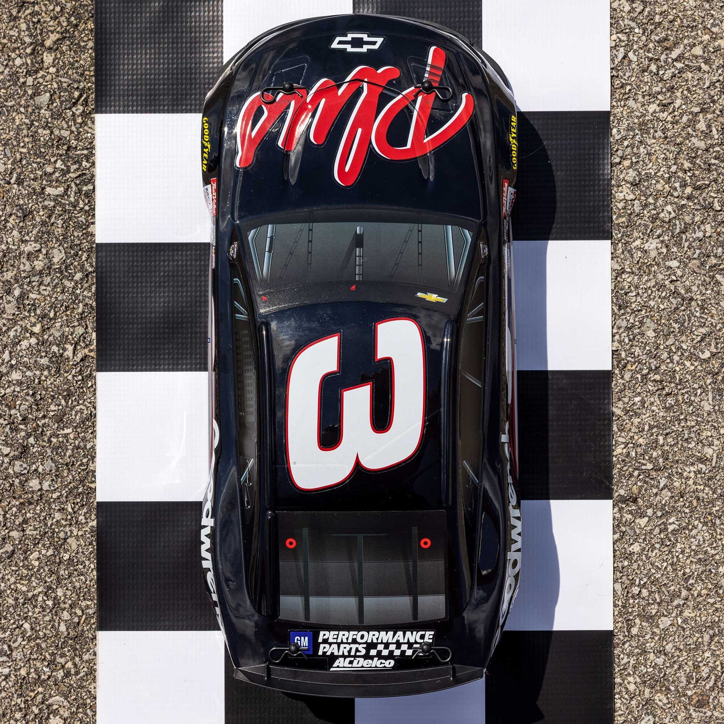 1/12 NASCAR RC Race Car RCR No. 3 GM Goodwrench Chevrolet ZL1 2S AWD RTR Brushed On-Road (Battery & Charger Included), Black