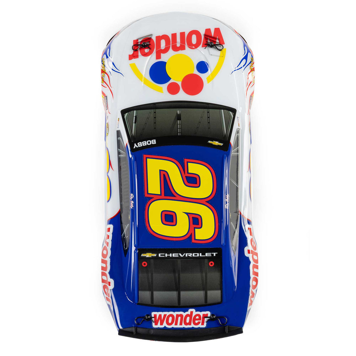 1/12 NASCAR RC Race Car Ricky Bobby No. 26 2026 Wonder Bread Chevrolet ZL1 2S AWD RTR Brushed On-Road (Battery & Charger Included)