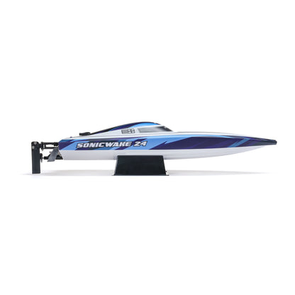 Sonicwake 24" Self-Righting Brushless Deep-V RTR (Battery & Charger Included), Blue