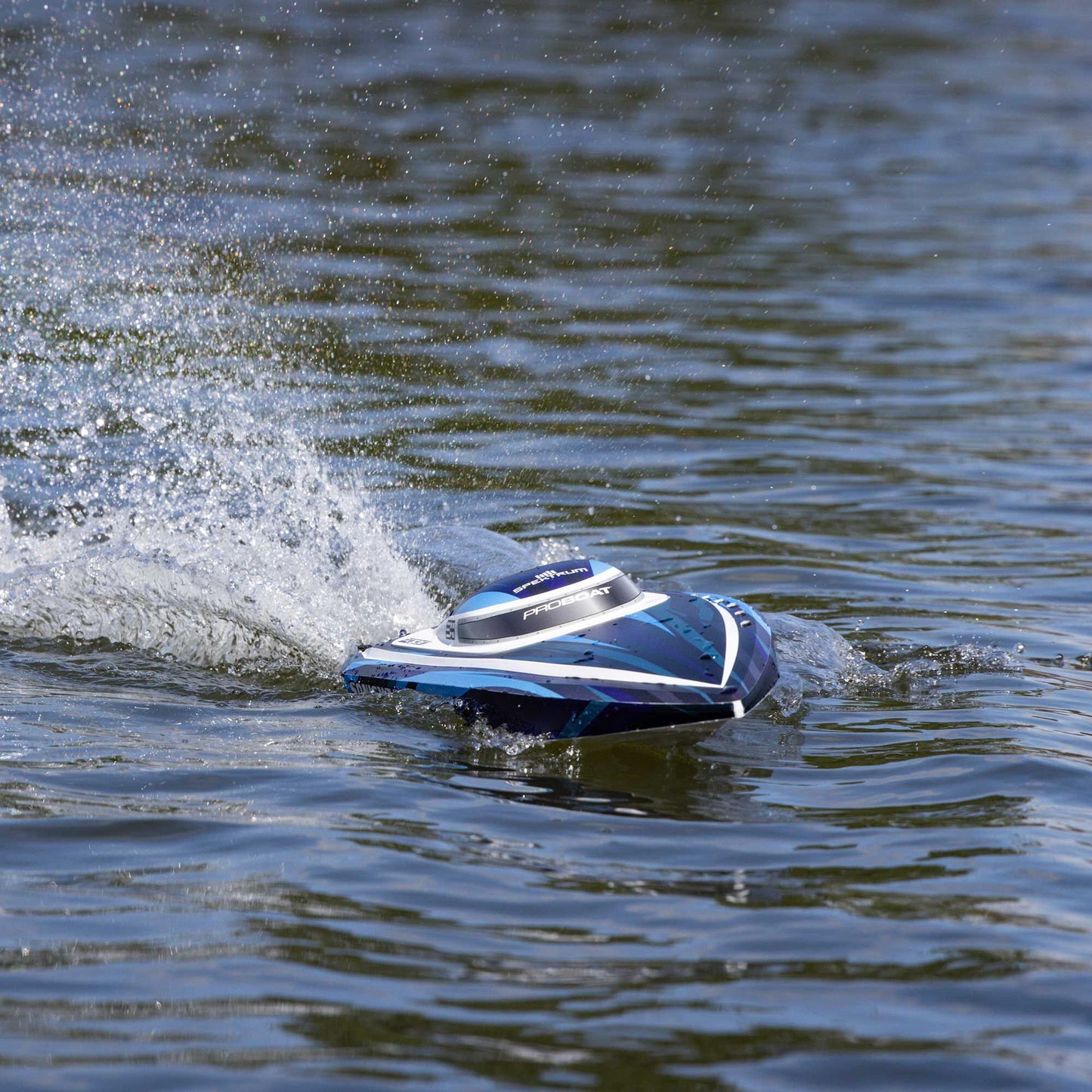 Sonicwake 24" Self-Righting Brushless Deep-V RTR (Battery & Charger Included), Blue